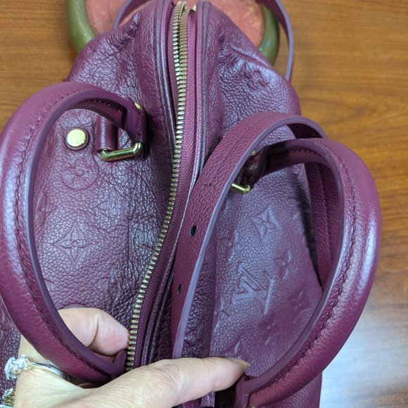 Auth Louis Vuitton Monogram Empreinte Speedy Bandoulière 25 - Picture 12 of 12